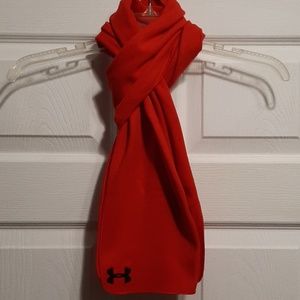 Under Armour Red Fleece Scarf